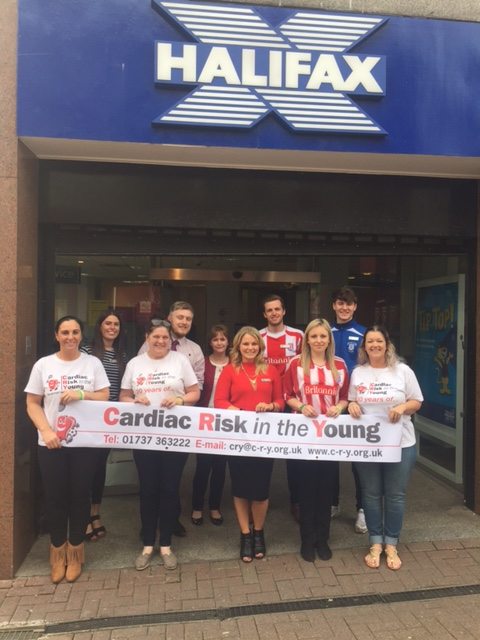 Halifax Bank Collection In Memory Of Jordan Cardiac Risk In The Young