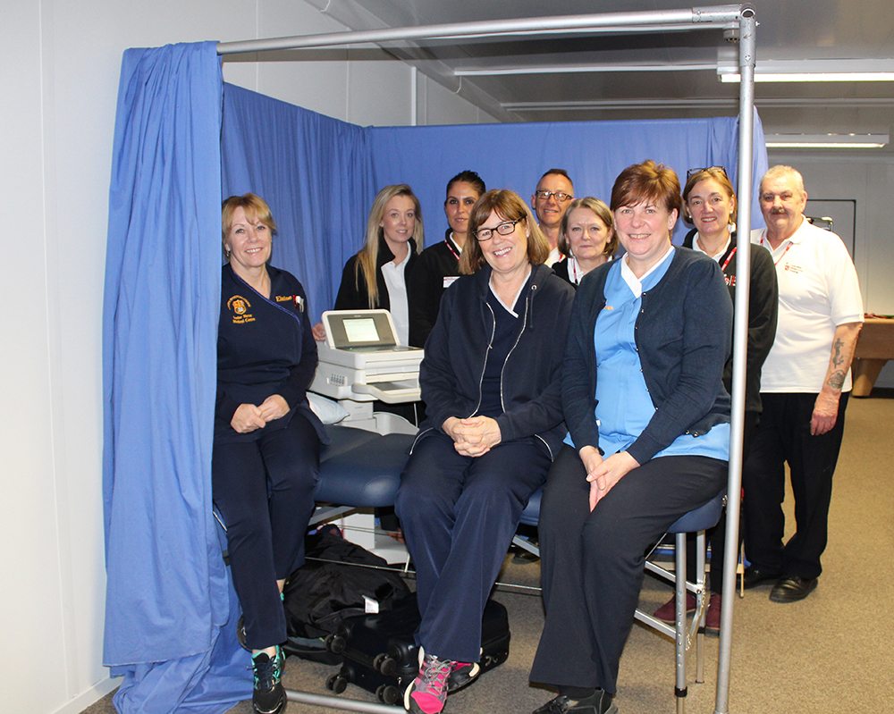 Bishops Stortford CRY team with medical staff 2 – Cardiac Risk in the Young